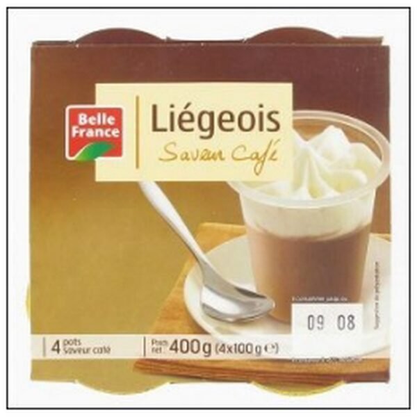 LIEGEOIS CAFE 4X100 BELLE FRANCE