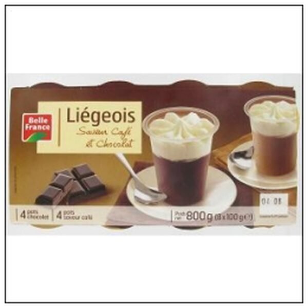 LIEGEOIS 4CAFE/4CHOCOLAT 100G BELLE FRANCE