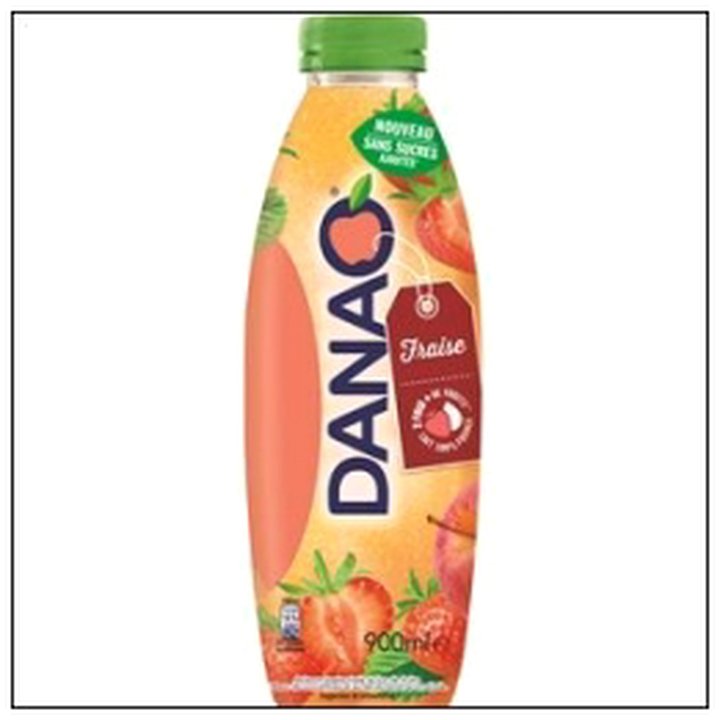 CAT-05449 DANAO S/S AJOUTE FRAISE 900ML - Image 1