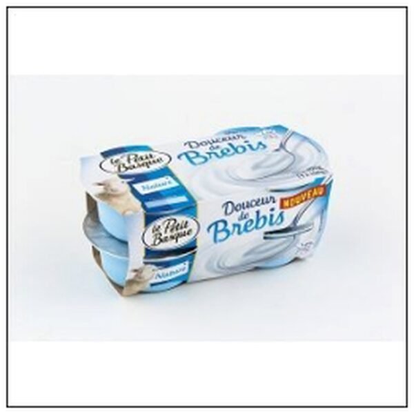 DOUCEUR DE BREBIS NATURE 4X100 G LE PETIT BASQUE
