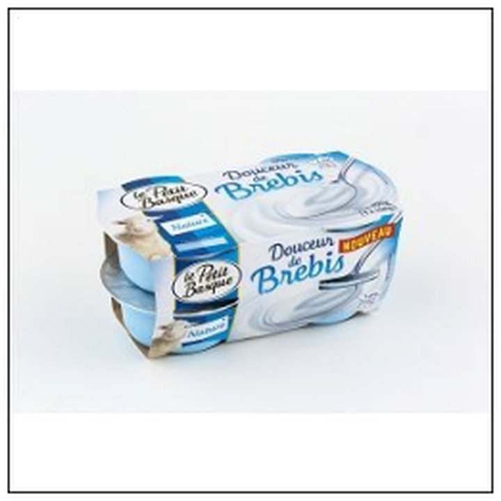 CAT-05467 DOUCEUR DE BREBIS NATURE 4X100 G LE PETIT BASQUE - Image 1