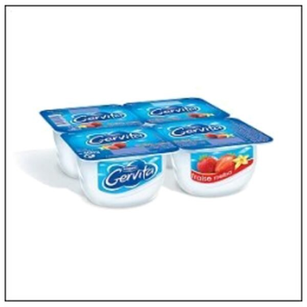 GERVITA FRAISE MELBA 4 X 100G