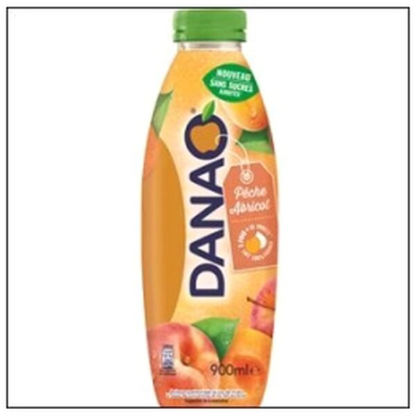 DANAO S/S AJOUTE PECHE AB RICOT 900ML