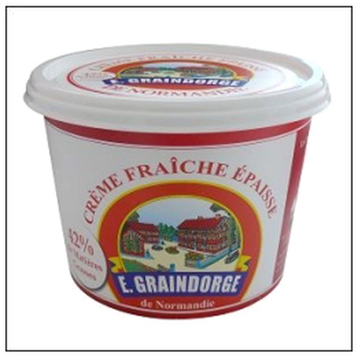 CAT-05500 CREME FRAICHE 50CL 42% MG GRAINDORGE - Image 1
