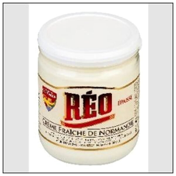 CREME FRAICHE NORMANDIE POT VERRE 40CL REO