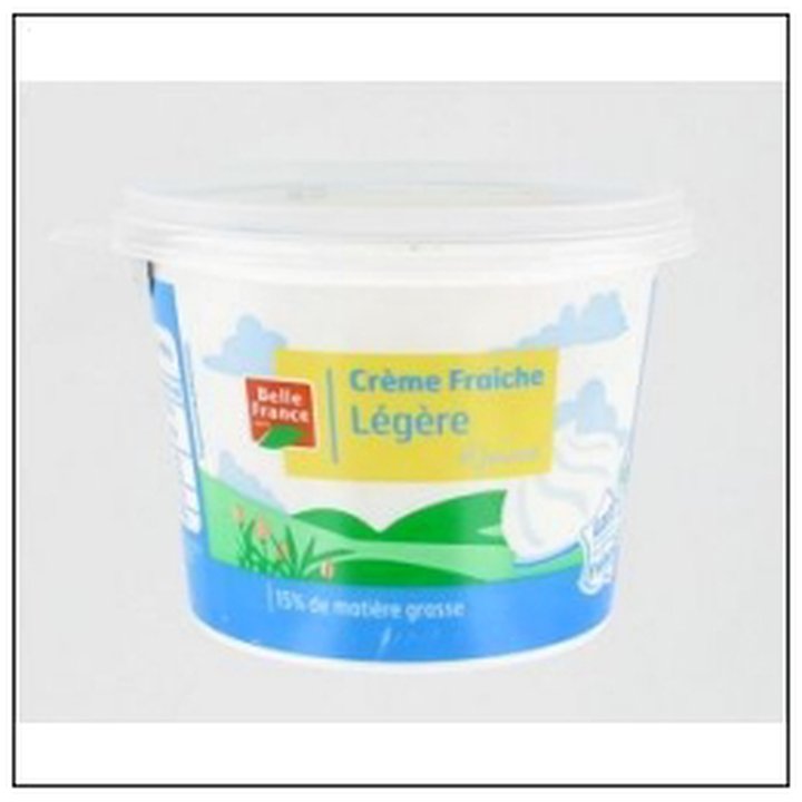 CAT-05510 CREME FRAICHE ALLEGE 15% EPAISSE 45CLBELLE FRANCE - Image 1