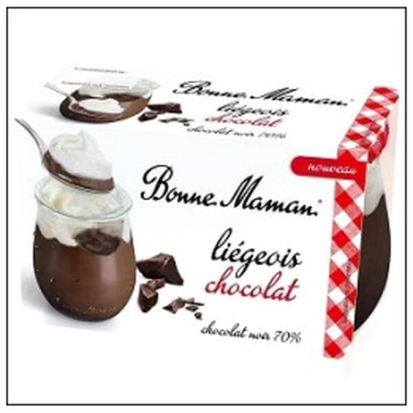 CHOCOLAT LIEGEOIS 2X105G BONNE MAMAN