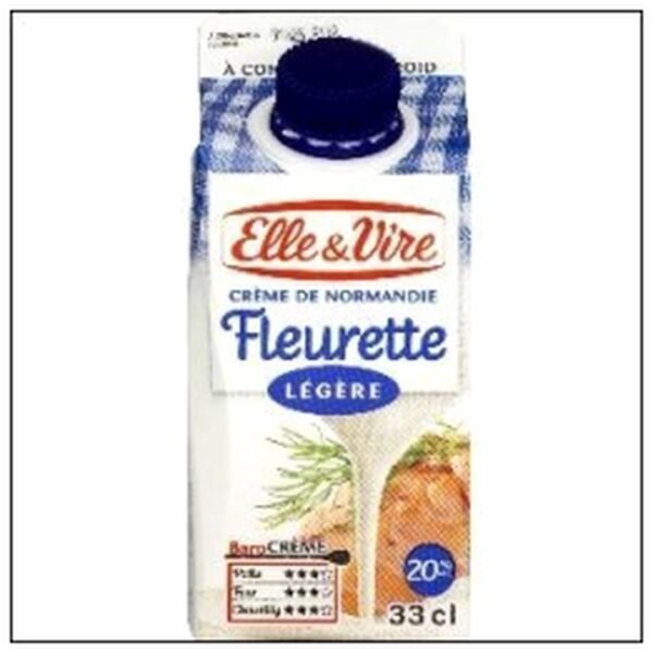 BRIK 33CL CREME LEGERE FLEURETTE E&V