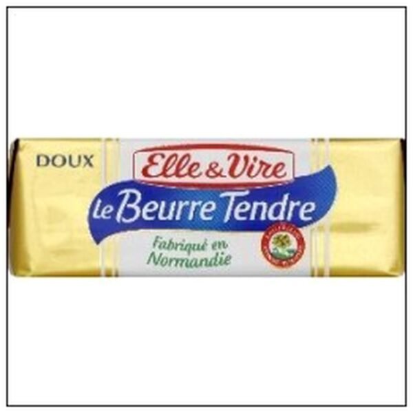 P.BEURRE TENDRE DOUX 250G ELLE&VIRE