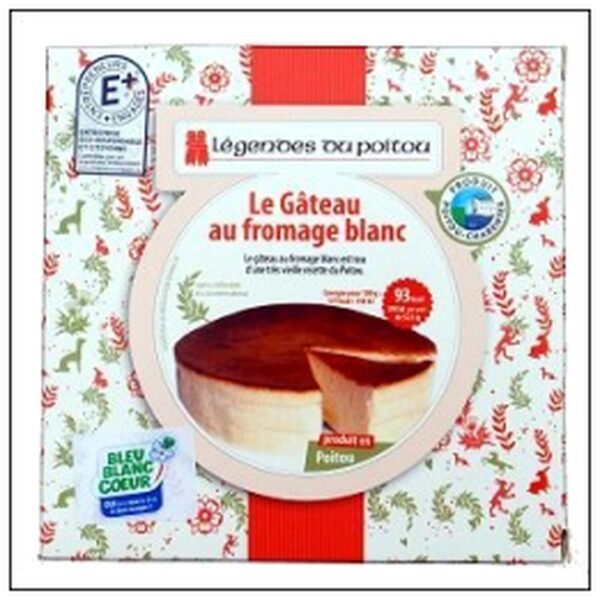 GATEAU AU FROMAGE BLANC NATURE 315G BAILLON