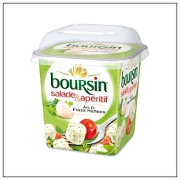 BOURSIN SALADE 120G AIL & FINES HERBES