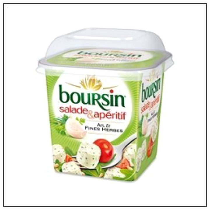 CAT-05556 BOURSIN SALADE 120G AIL & FINES HERBES - Image 1