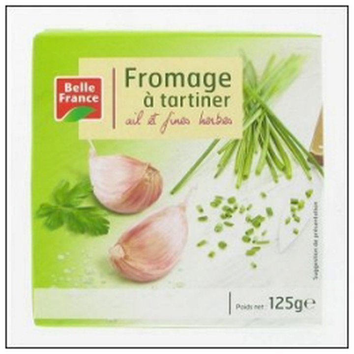 CAT-05558 FROMAGE AIL&FINES HERBES 125G BELLE FRANCE - Image 1