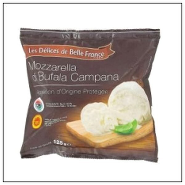 MOZZARELLA DI BUFFALA SAC 125G DELICES BELLE FRANCE