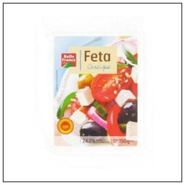 FETA GRECQUE LAIT BREBIS 150G DELICES BELLE FRANCE
