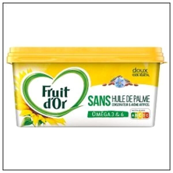 FRUIT D'OR OMEGA 3 DOUX S ANS HUILE PALME 450G