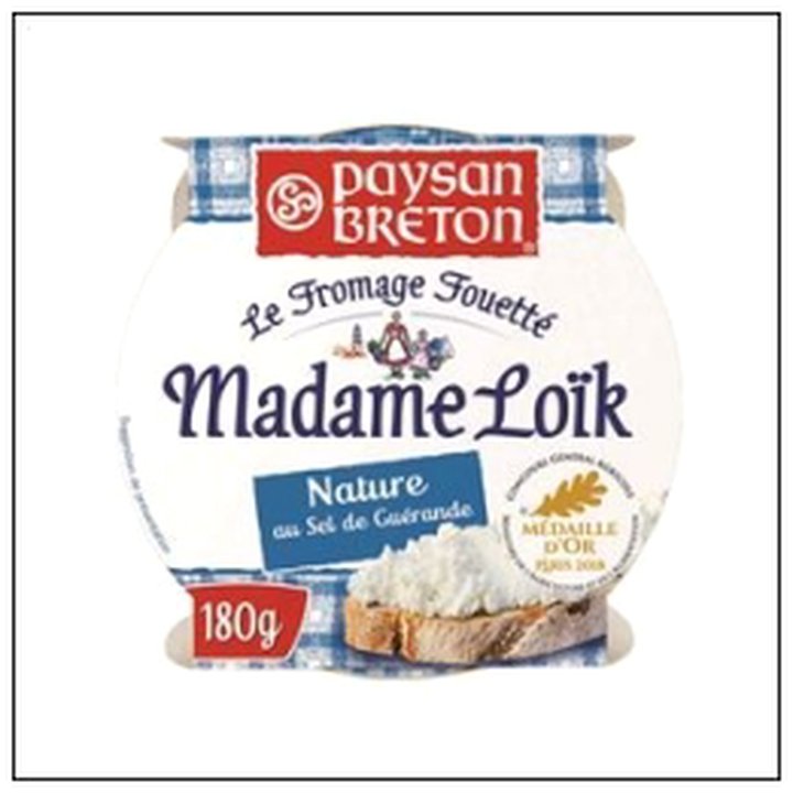 CAT-05585 P.FROMAGE FOUETTE NATURE 180G MADAME LOIK - Image 1