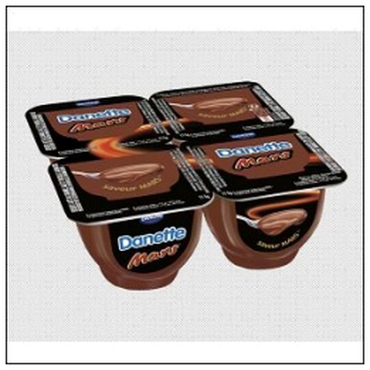 CAT-05608 DANETTE SAVEUR MARS 4X115 G DANONE - Image 1