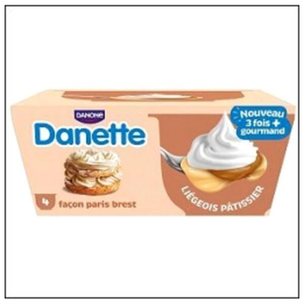 DANETTE LIEGEOIS PATISSIE R PARIS BREST 90G DANONE