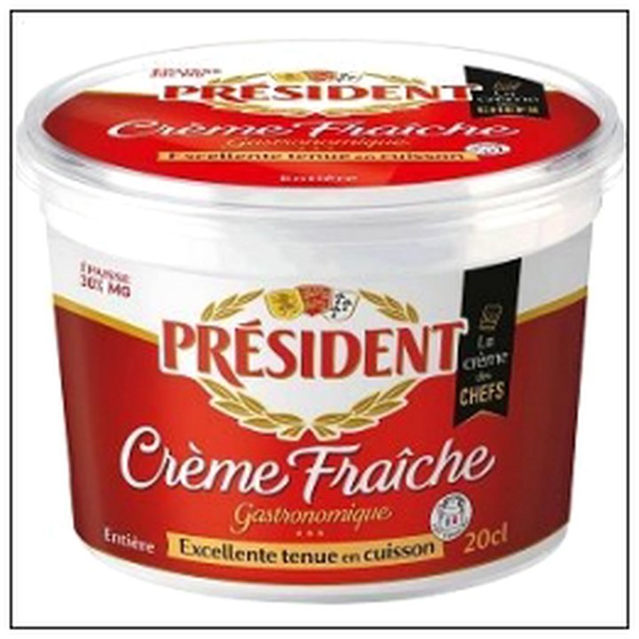 CAT-05620 CREME FRAICHE EPAISSE 30% M.G 20CL PRESIDENT - Image 1