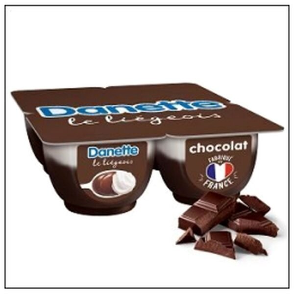 DANETTE LE LIEGEOIS CHOCO LAT 4X100G DANONE