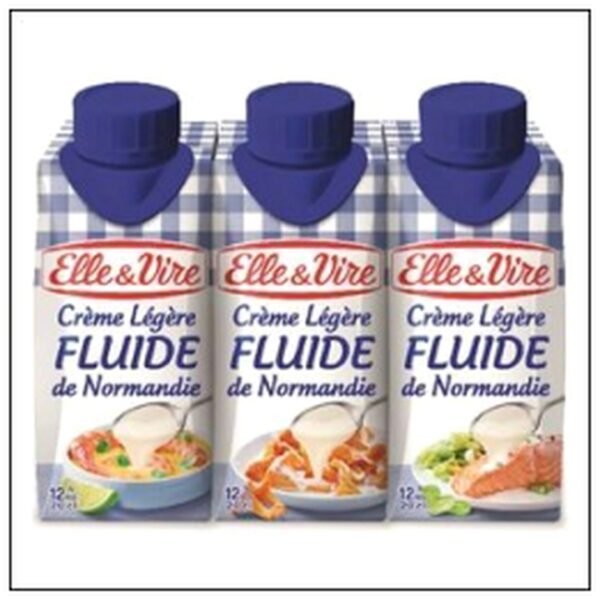 L.3 BRIK 20CL CREM.LEGERE 12% UHT ELLE&VIRE