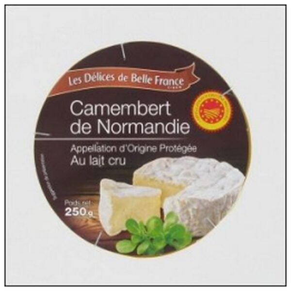 CAMEMBERT LAIT CRU 250G DELICES BELLE FRANCE