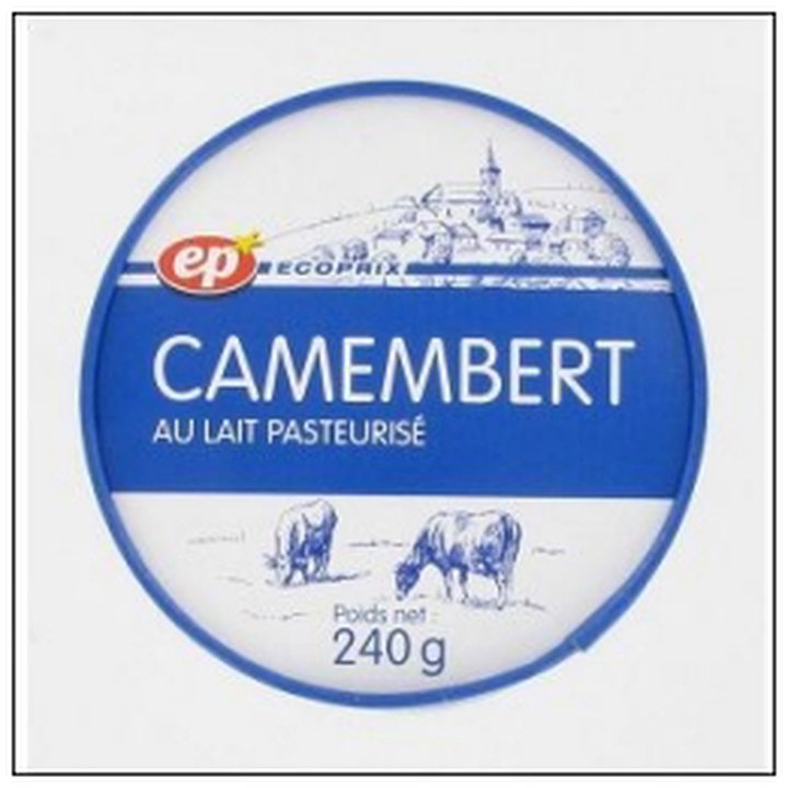 CAT-05663 CAMEMBERT 240G ECOPRIX* - Image 1