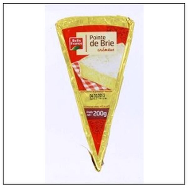 POINTE DE BRIE 1/12° 200G 60% M.G BELLE FRANCE