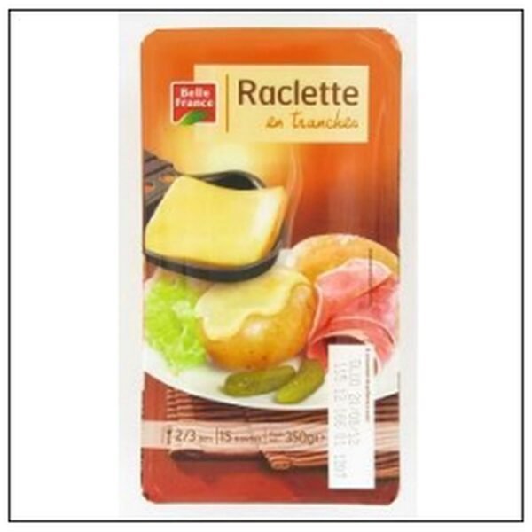 RACLETTE EN TRANCHES 350G AFFINAGE 10 SEM.B.FRANCE