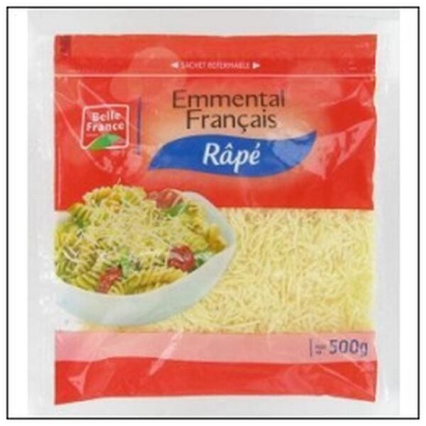 EMMENTAL SACHET 500G ZIP BELLE FRANCE