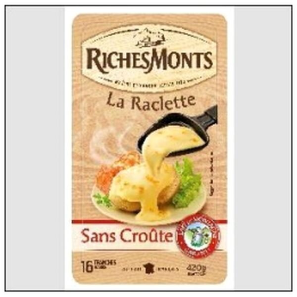 RACLETTE SANS CROUTE 420G RICHESMONTS