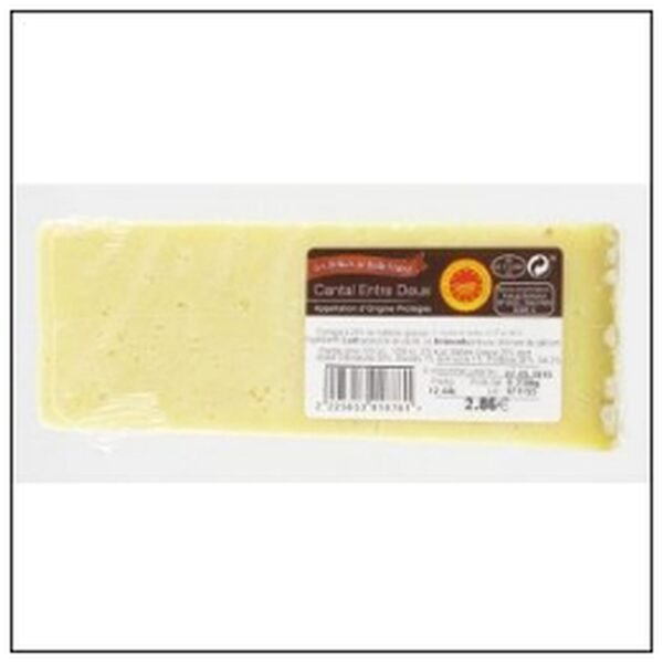 C.6 CANTAL ENTRE DEUX AOP 250G P.EMB.DEL.BEL.FRANCE