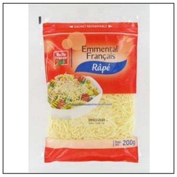 EMMENTAL RAPE SACHET 200G ZIP BELLE FRANCE