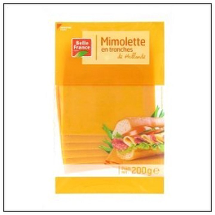 CAT-05796 MIMOLETTE TRANCHETTES 200 G BELLE FRANCE - Image 1