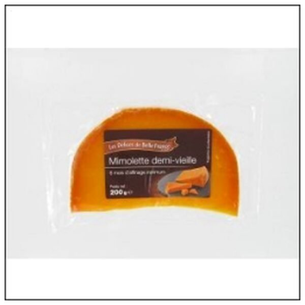 MIMOLETTE DEMI VIEILLE 6 MOIS AFFINAGE 200G DBF