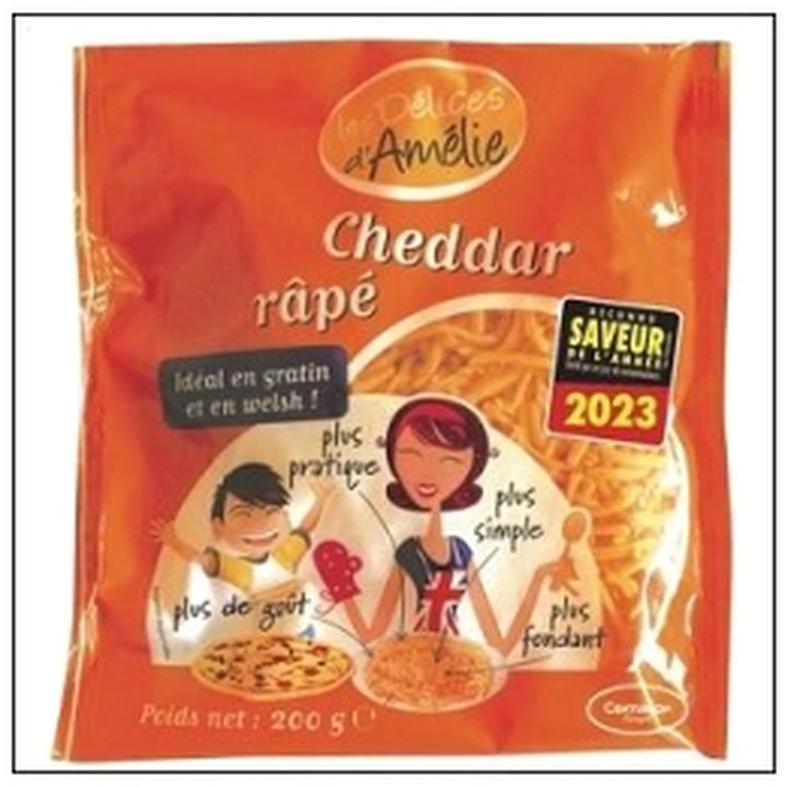 CAT-05815 RAPE CHEDDAR 200G DELICES D AMELIE - Image 1