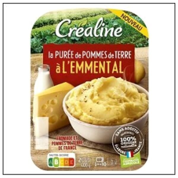 PUREE DE POMMES DE TERRE EMMENTAL 400G CREALINE