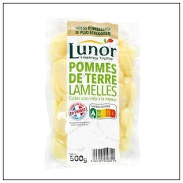 CAT-05894 POMMES DE TERRES LAMELLES CUITES 500 G LUNOR - Image 1