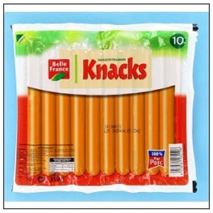 CAT-05910 S.10.SAUCISSES STRASBOURG 350G BELLE FRANCE - Image 1