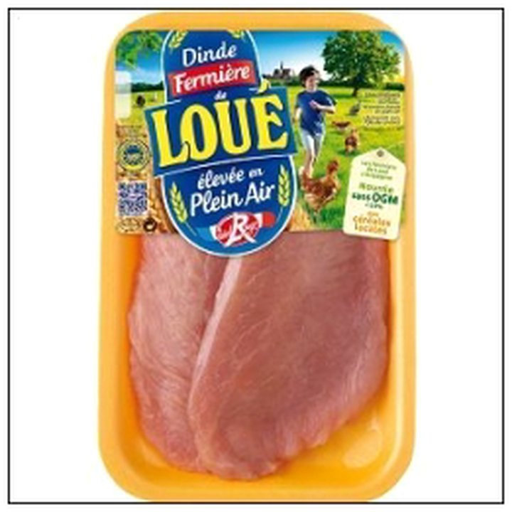 CAT-05919 BQ.2 ESCALOPES DE DINDE LOUE S/ATMOS.CARTON 6 BQ. - Image 1