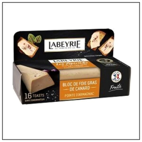 BARQUETTE FOIE GRAS CANAR D 100G LABEYRIE