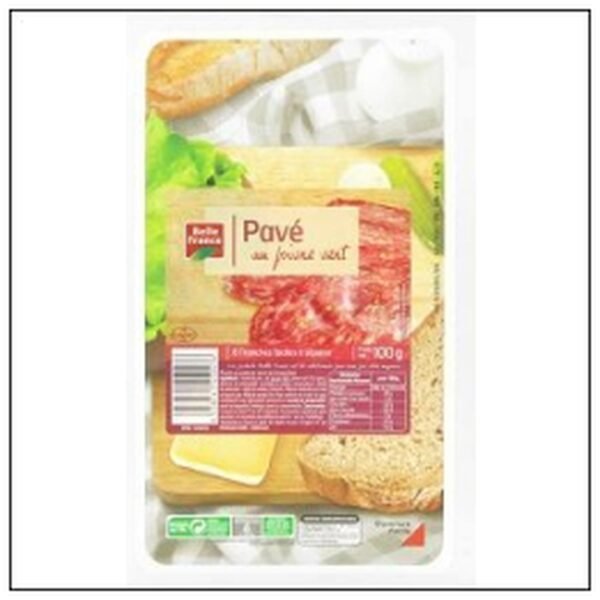 6 T.PAVE AU POIVRE VERT 100G BELLE FRANCE