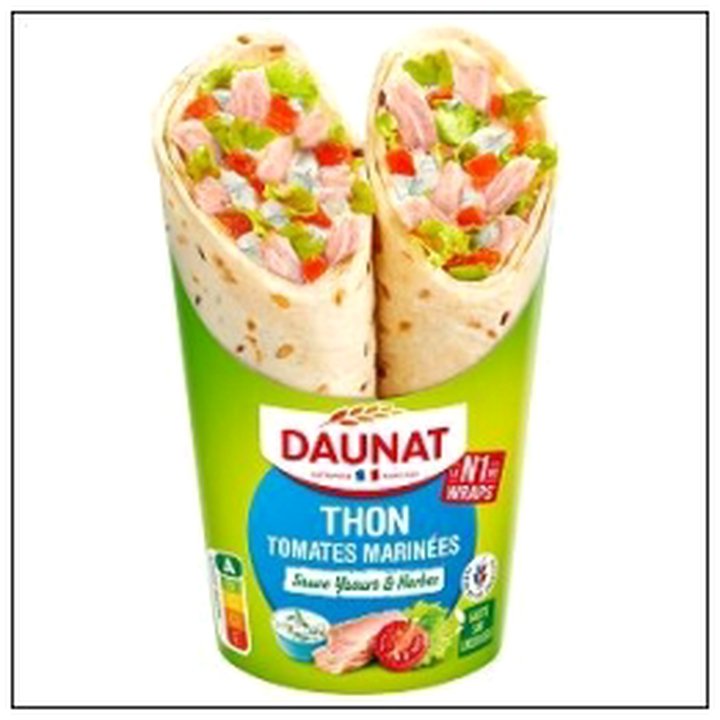CAT-05982 WRAP THON CRUDITES 190G DAUNAT - Image 1