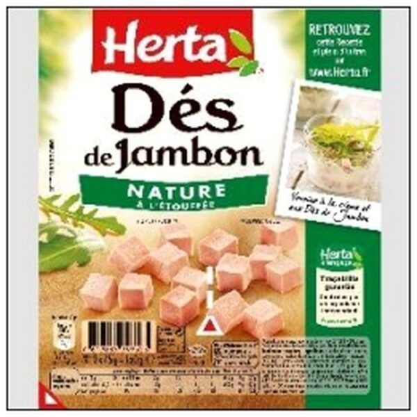 DES DE JAMBON 2X75G HERTA