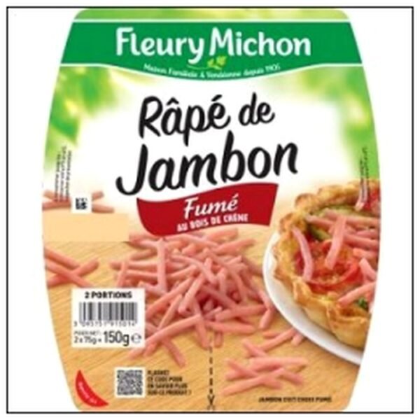 RAPE DE JAMBON 2 X 75G FLEURY MICHON