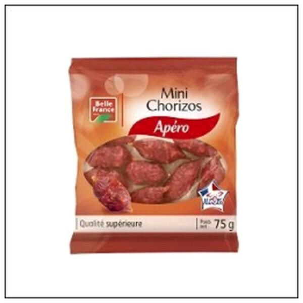 SACHET MINI CHORIZO 75G BELLE FRANCE