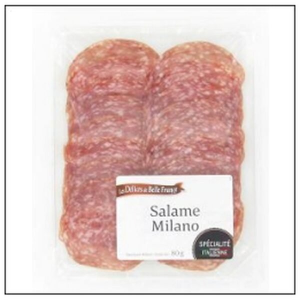 SAUCISSON MILANO 80G DELI -CES DE BELLE FRANCE