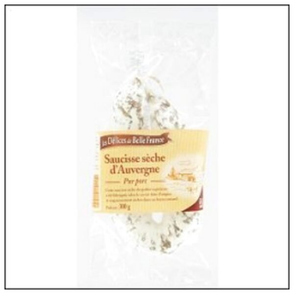 SAUCISSE SECHE COURBE P.P 300G DELICES BELLE FRANCE