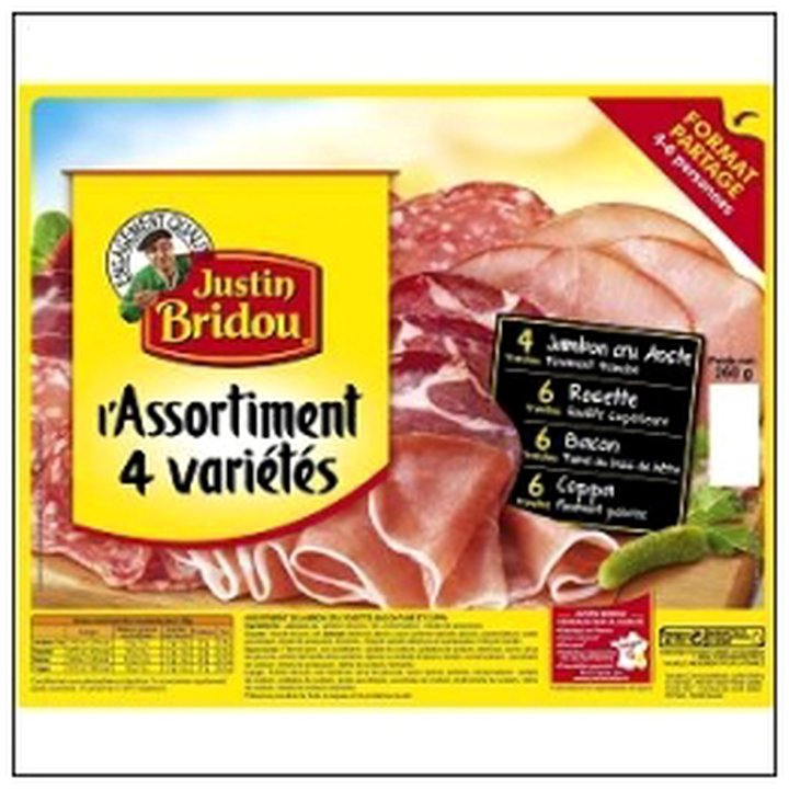 CAT-06073 ASSORTIMENT 4 VARIETES 260G J.BRIDOU - Image 1